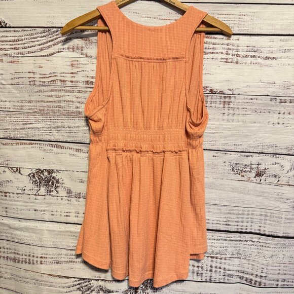 FREE PEOPLE Beach Bound Peach Tank Top - Picture 3 of 7